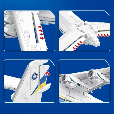 Avion de transport An-225 en briques – image 2