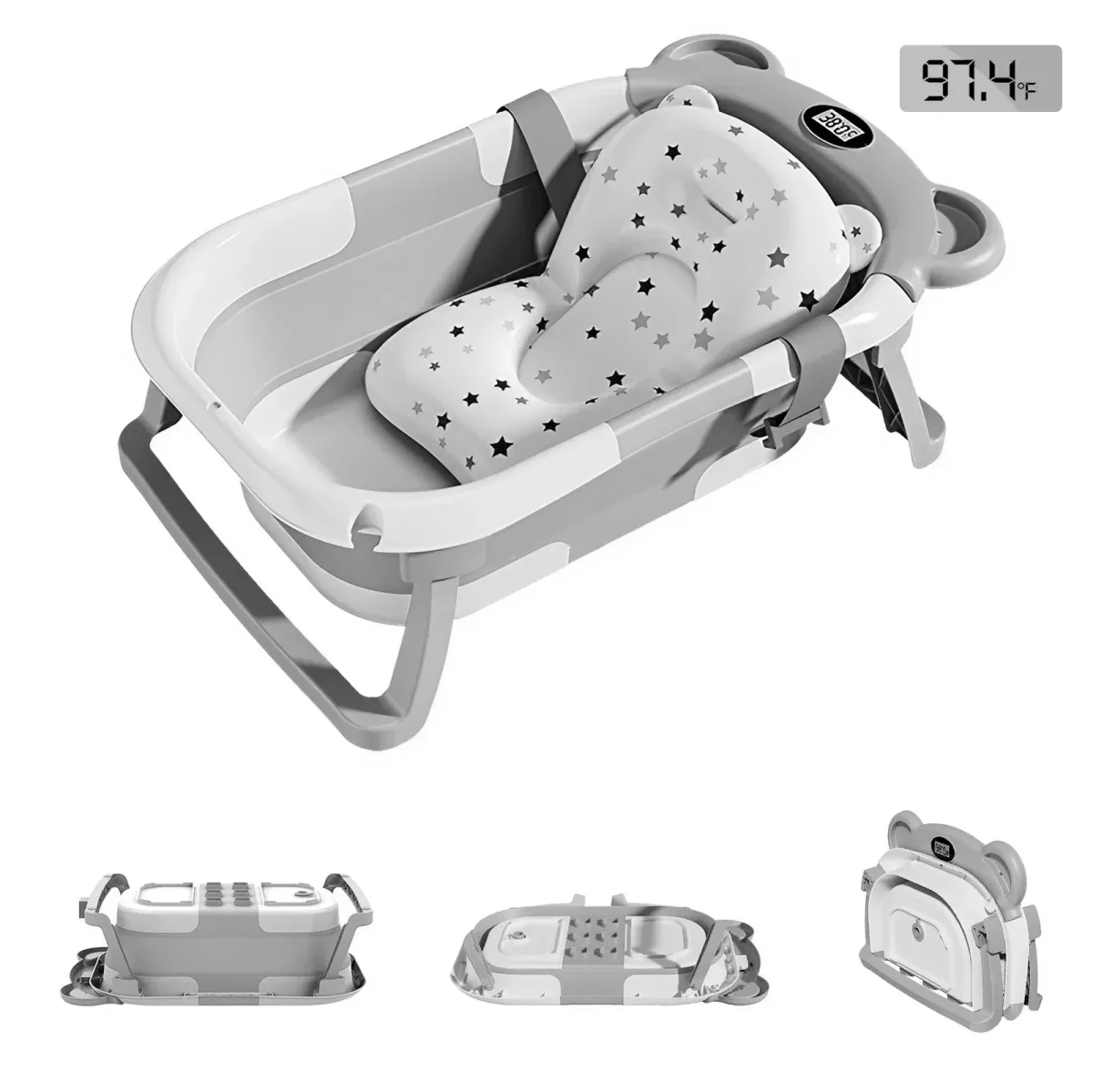 Baignoire de voyage pliable pour bébé
