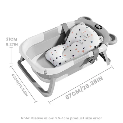 Baignoire de voyage pliable pour bébé – image 2