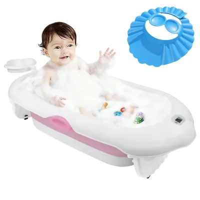 Baignoire pliable XL bébé avec siège – image 2
