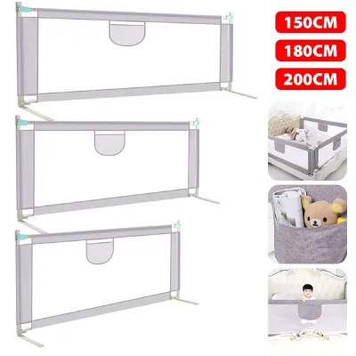 Barrière de lit enfant réglable en hauteur