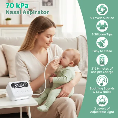 Mouche-bébé électrique en silicone – image 2