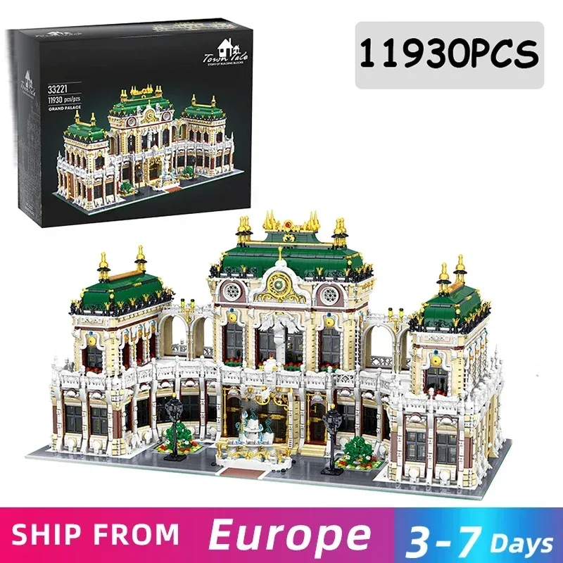 Palais de luxe en briques, 11930 pièces
