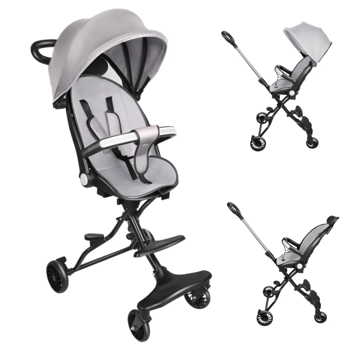 Poussette bébé légère pliante