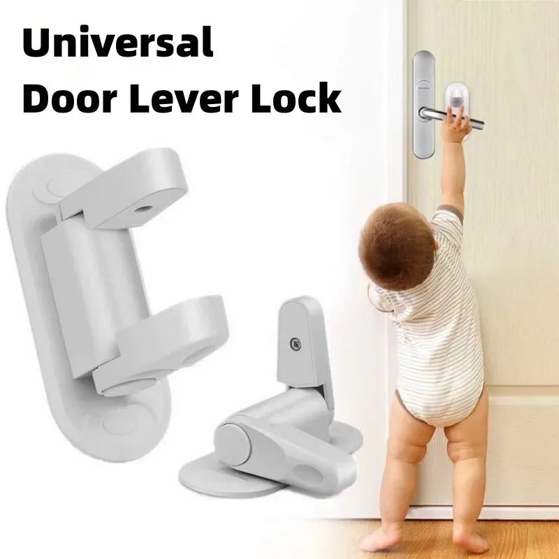 Verrou de porte en plastique, anti-rotation