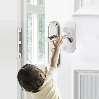 Verrou de porte en plastique, anti-rotation – image 3