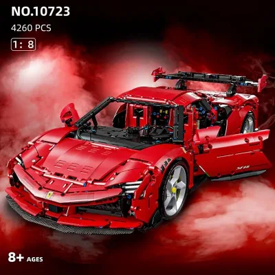 Voiture de course en blocs, 4260 pièces – image 2